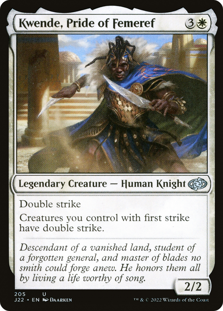 Kwende, Pride of Femeref [Jumpstart 2022] 