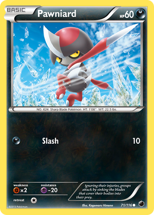 Pawniard (71/116) [Black &amp; White: Plasma Freeze] 