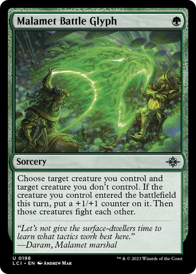 Malamet Battle Glyph [The Lost Caverns of Ixalan] 