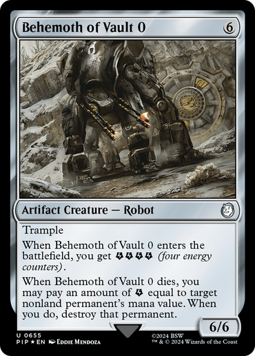 Behemoth of Vault 0 (Surge Foil) [Fallout] 