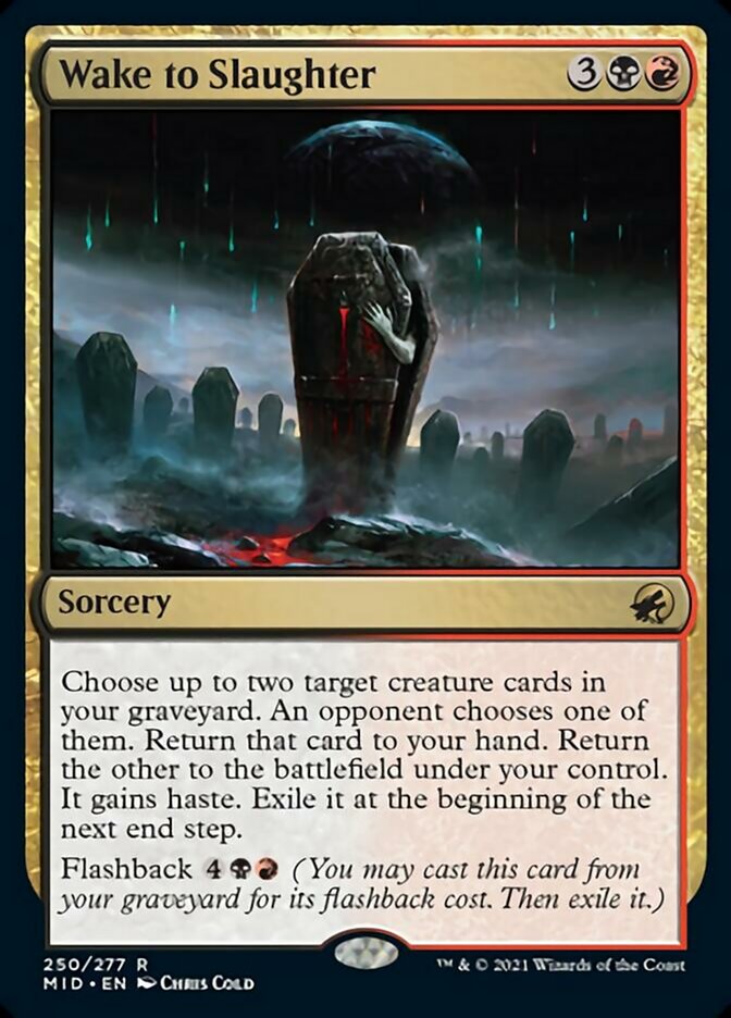 Wake to Slaughter [Innistrad: Midnight Hunt] 
