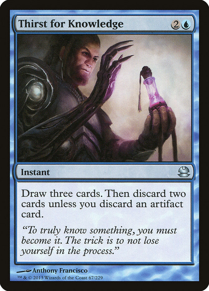 Thirst for Knowledge [Modern Masters] 