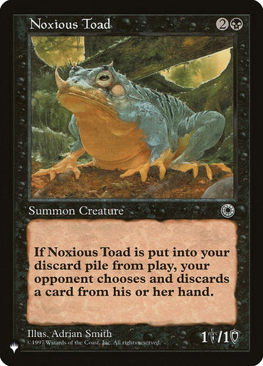 Noxious Toad [The List] 