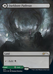 Darkbore Pathway // Slitherbore Pathway (Borderless) [Secret Lair: Ultimate Edition 2] 