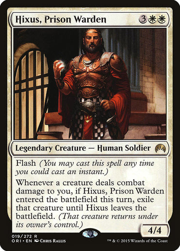 Hixus, Prison Warden [Magic Origins] 