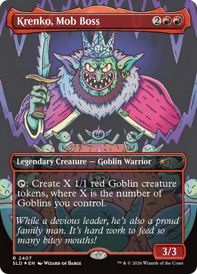 Krenko, Mob Boss [Secret Lair Drop Series]