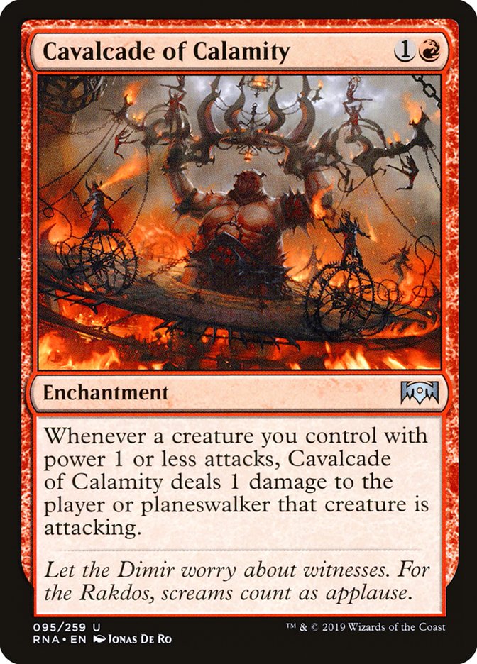 Cavalcade of Calamity [Ravnica Allegiance] 