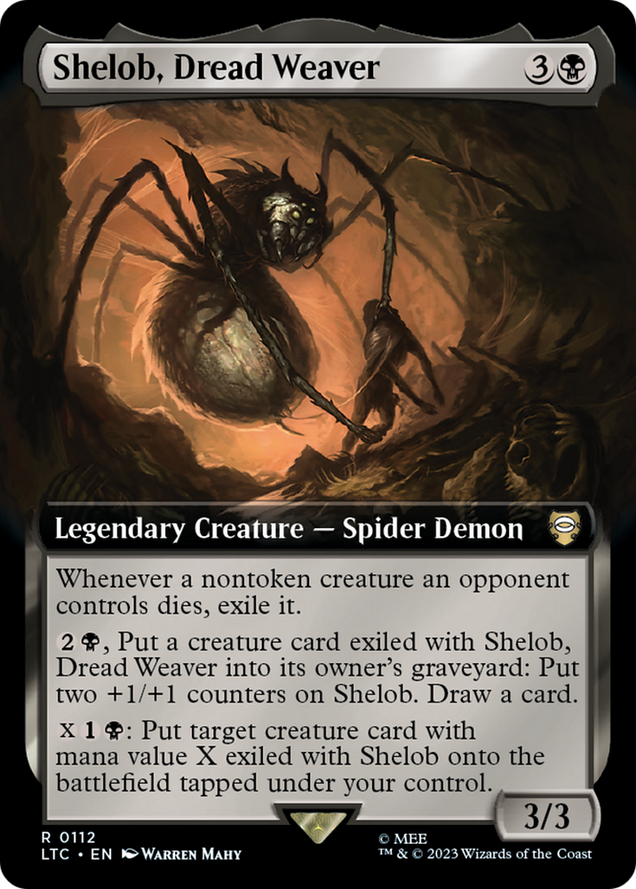 Shelob, Dread Weaver (Extended Art) [The Lord of the Rings: Tales of Middle-Earth Commander] 