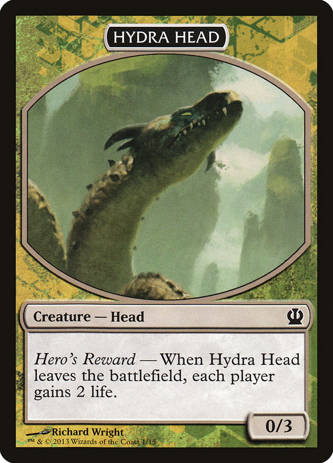 Hydra Head Token [Theros Face the Hydra] 