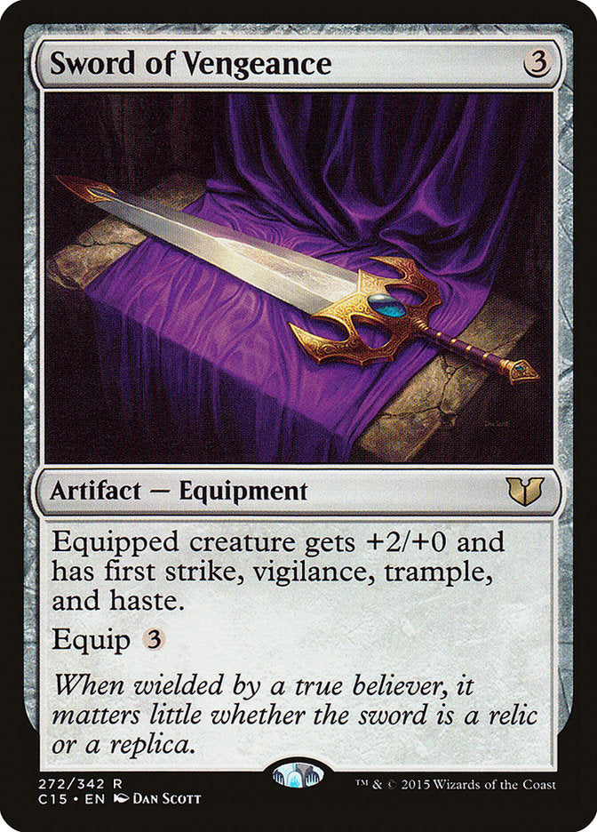 Sword of Vengeance [Commander 2015]