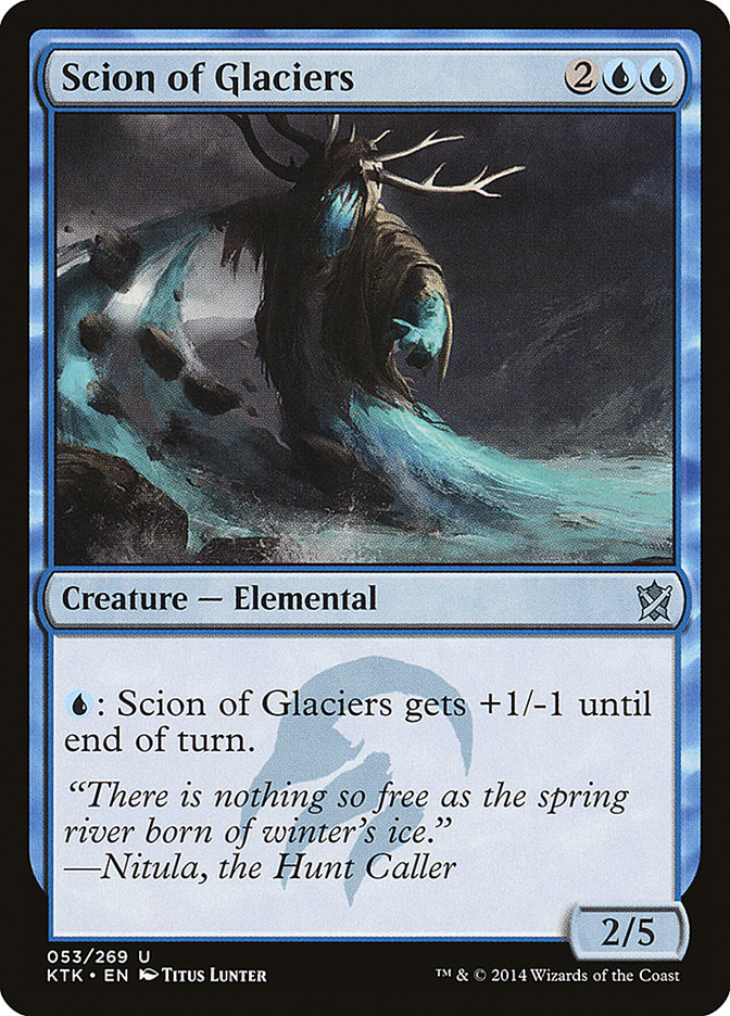 Scion of Glaciers [Khans of Tarkir] 