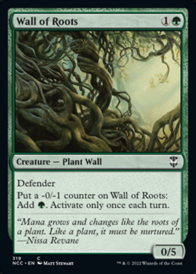 Wall of Roots [Streets of New Capenna Commander] 