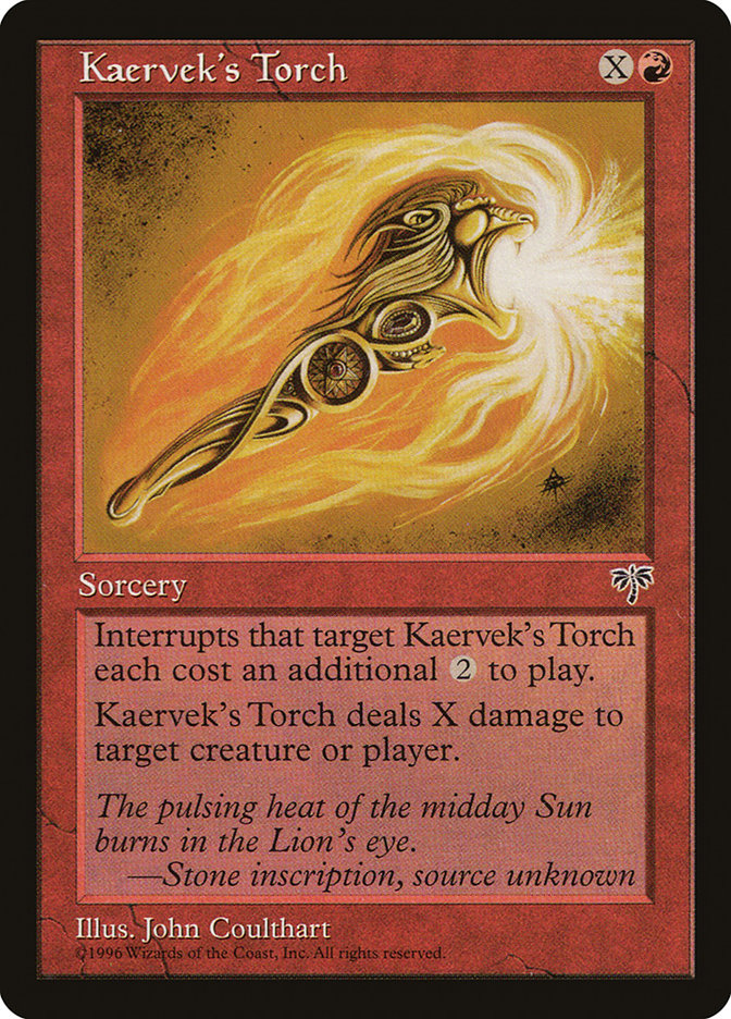 Kaervek's Torch [Mirage] 