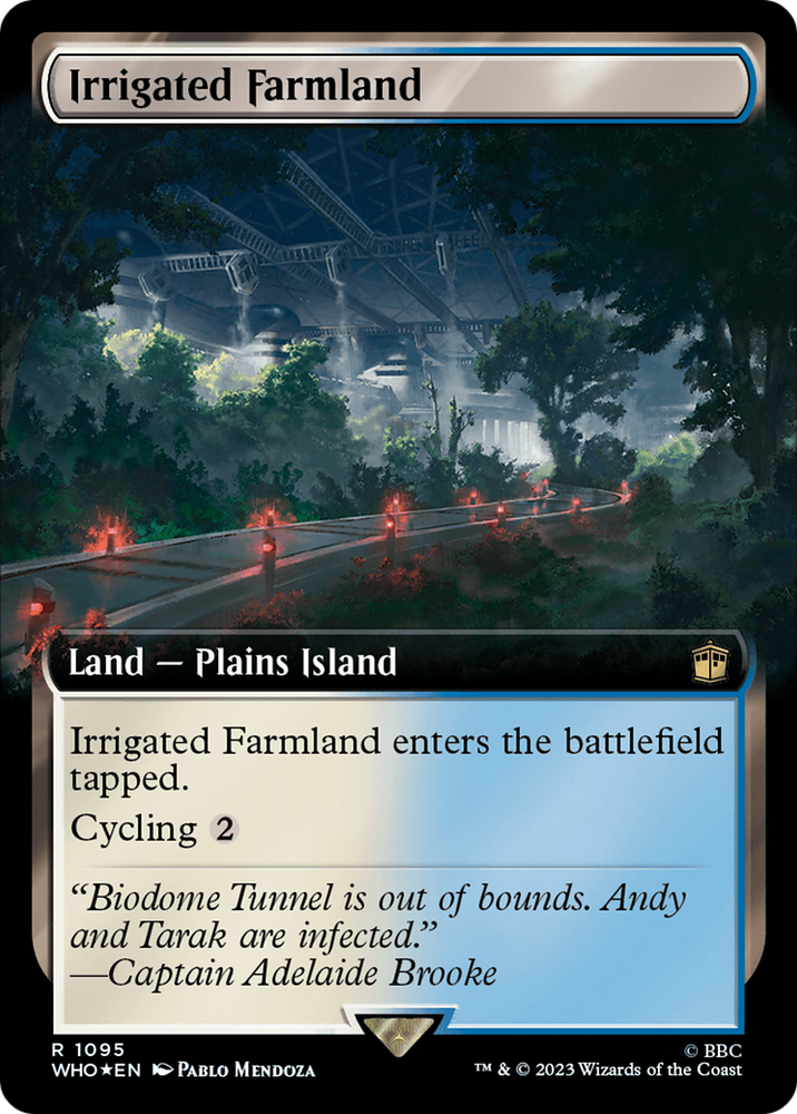 Irrigated Farmland (Extended Art) (Surge Foil) [Doctor Who] 