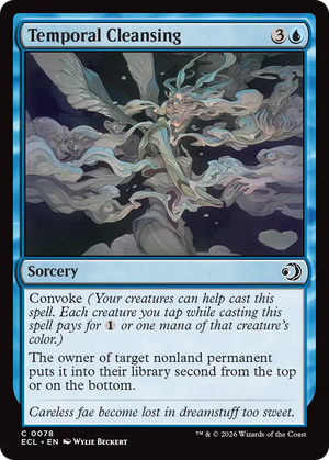 Temporal Cleansing [Lorwyn Eclipsed]