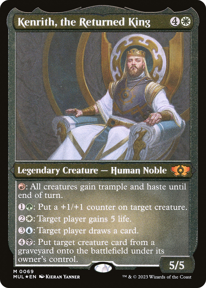 Kenrith, the Returned King (Foil Etched) [Multiverse Legends] 