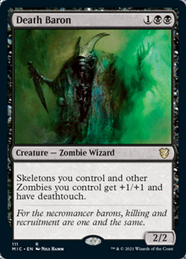 Death Baron [Innistrad: Midnight Hunt Commander] 