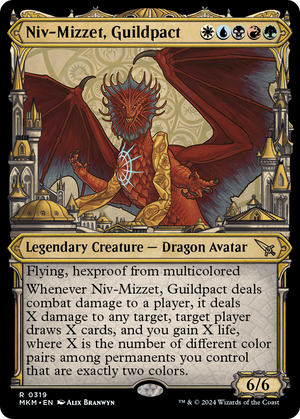 Niv-Mizzet, Guildpact (Showcase) (319) [Murders at Karlov Manor] 