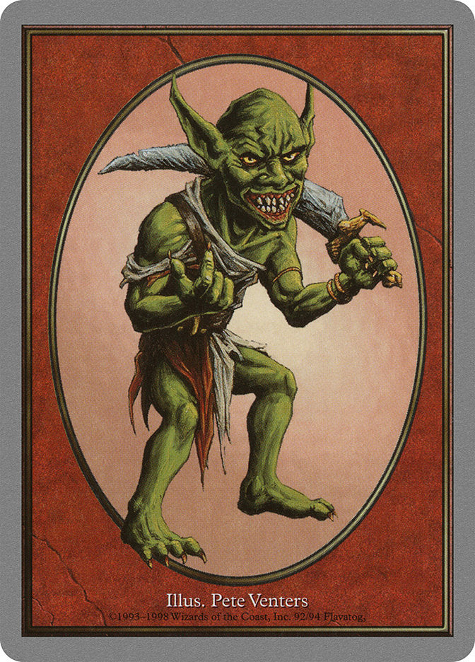 Goblin Token [Unglued Tokens] 