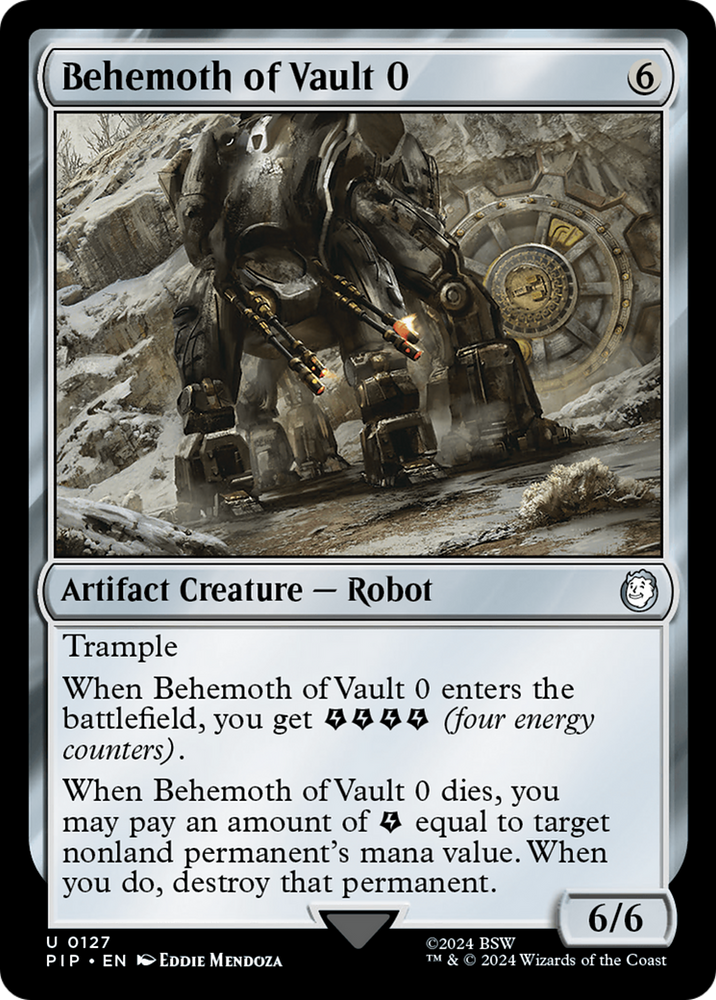 Behemoth of Vault 0 [Fallout] 