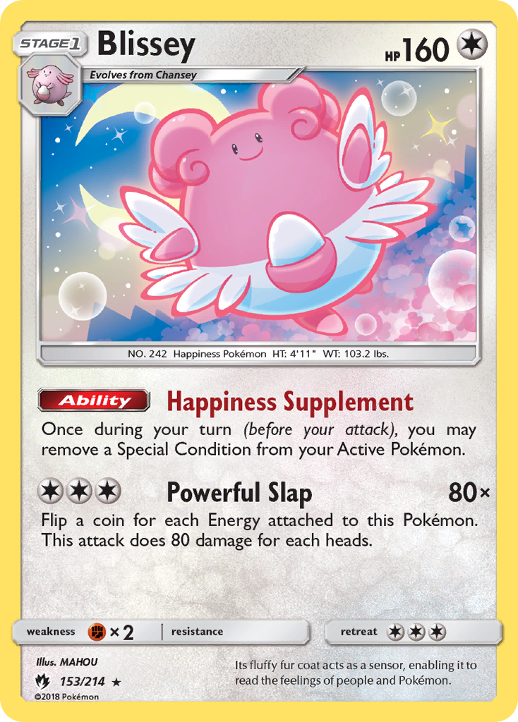 Blissey (153/214) [Sun & Moon: Lost Thunder] 