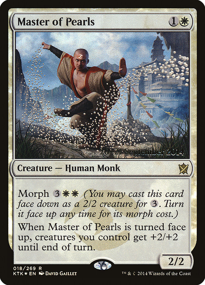 Master of Pearls [Khans of Tarkir Prerelease Promos]