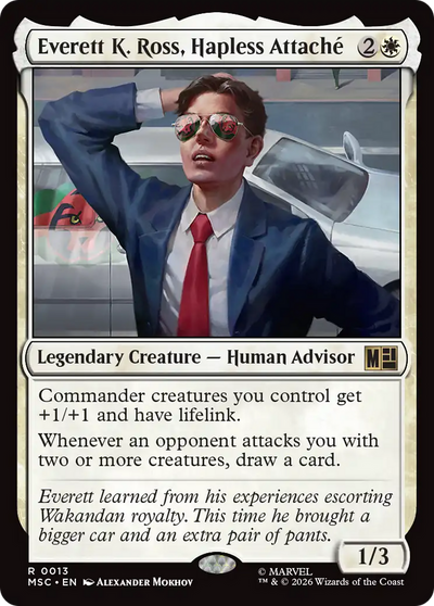 Everett K. Ross, Hapless Attache [Marvel Super Heroes Commander]