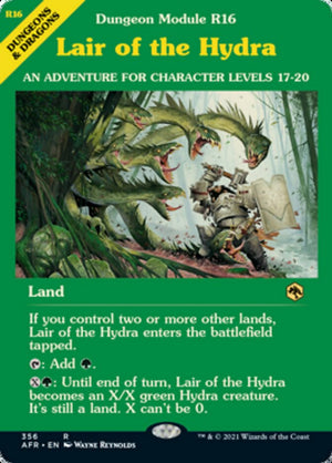 Lair of the Hydra (Dungeon Module) [Dungeons &amp; Dragons: Adventures in the Forgotten Realms] 