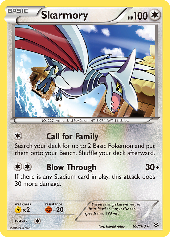 Skarmory (69/108) [XY: Roaring Skies] 