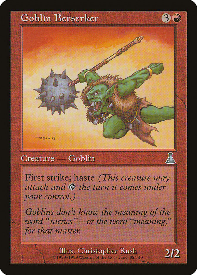 Goblin Berserker [Urza's Destiny] 