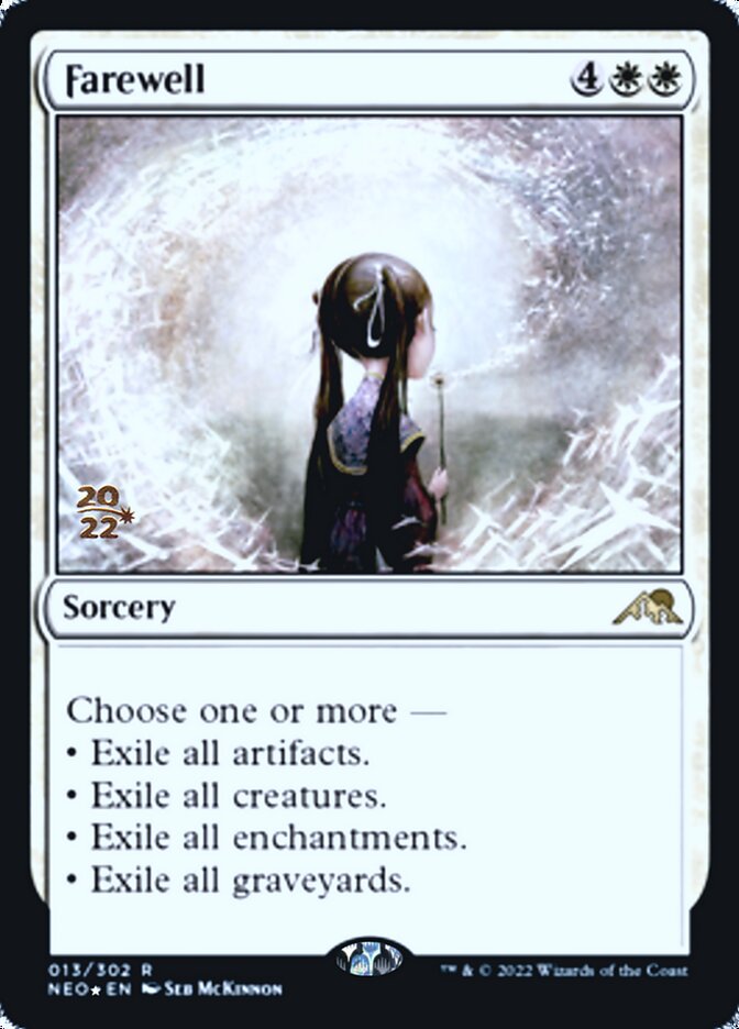 Farewell [Kamigawa: Neon Dynasty Prerelease Promos] 