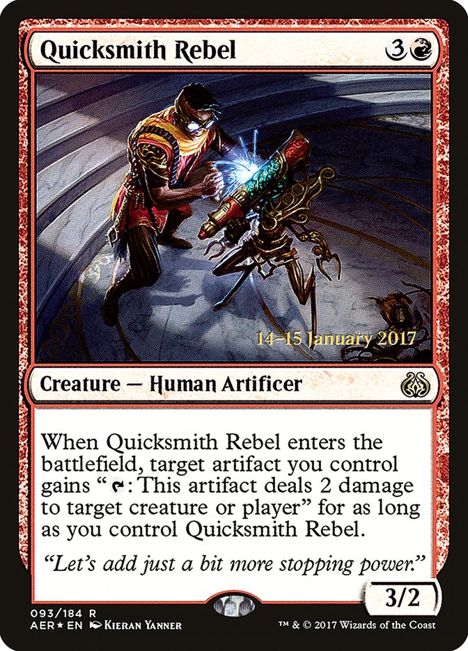 Quicksmith Rebel [Aether Revolt Prerelease Promos] 