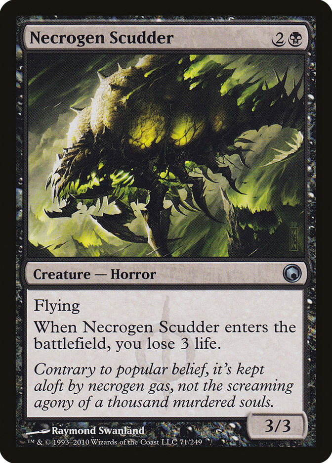 Necrogen Scudder [Scars of Mirrodin] 