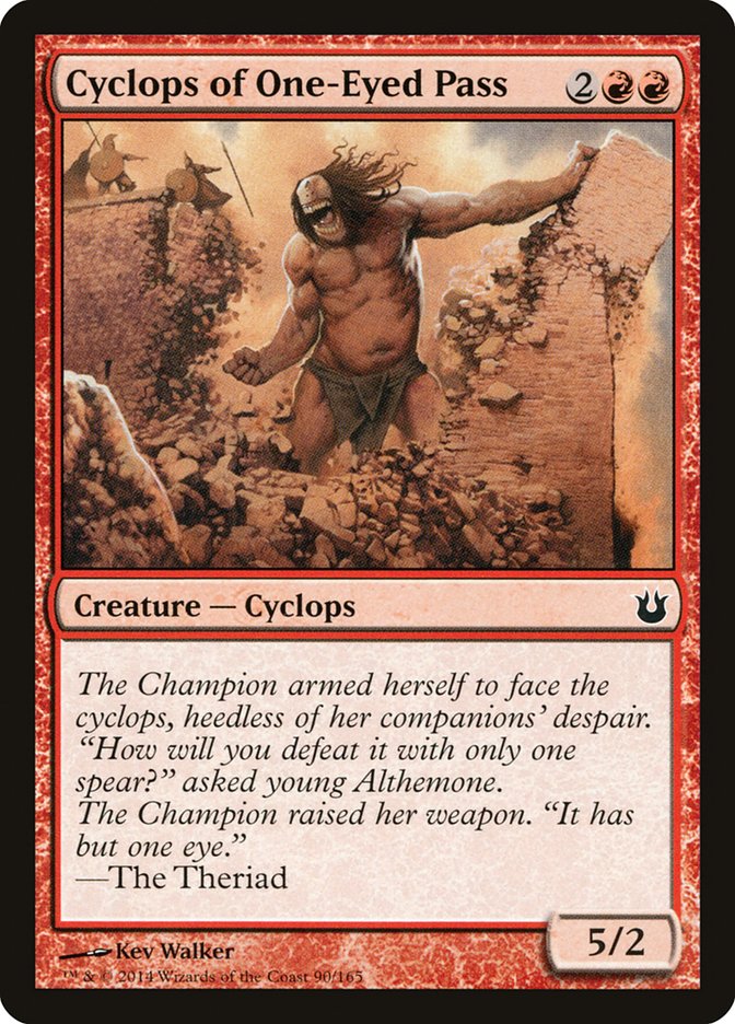 Cyclops of One-Eyed Pass [Born of the Gods] 