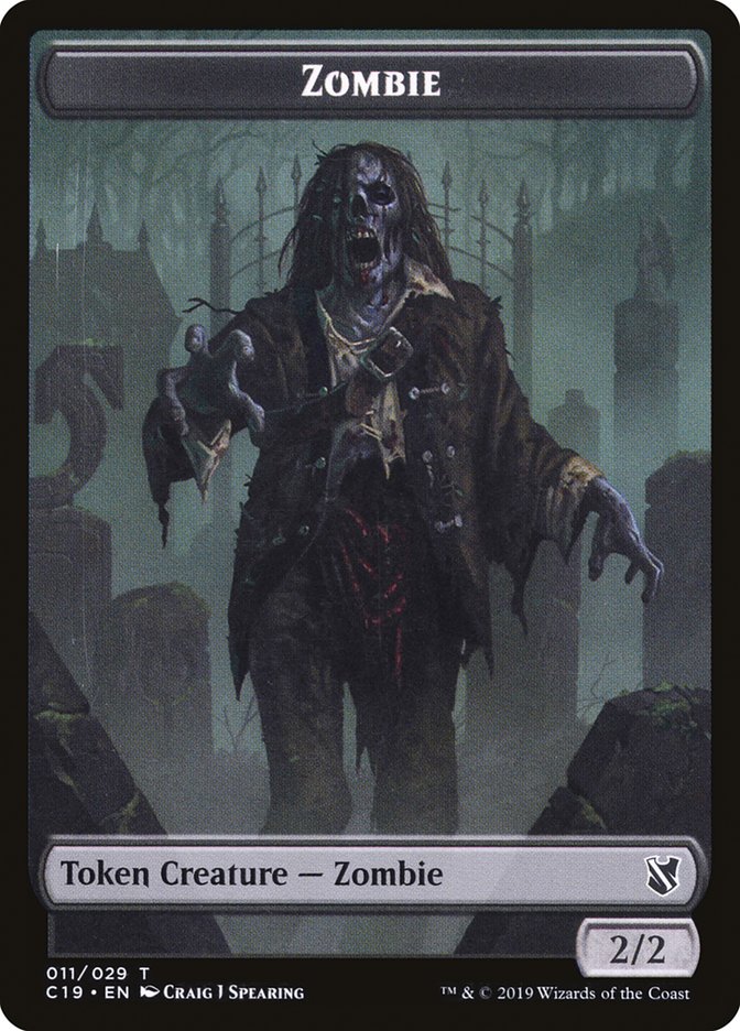 Zombie Token (011/029) [Order 2019 Tokens] 