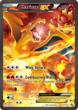Charizard EX (XY121) [XY: Black Star Promos] 