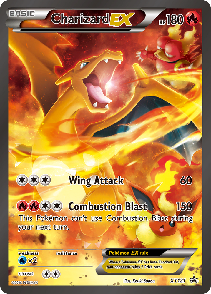 Charizard EX (XY121) [XY: Black Star Promos] 