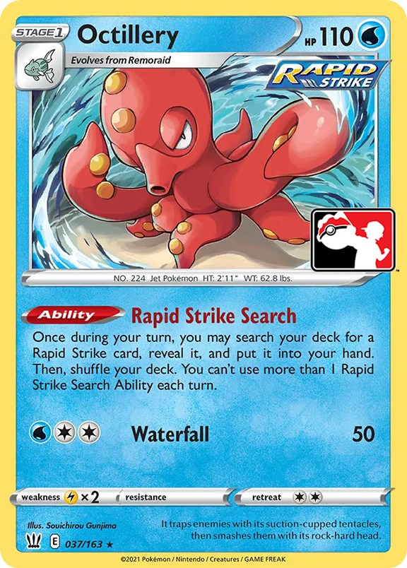 Octillery (037/163) [Prize Pack Series One] 