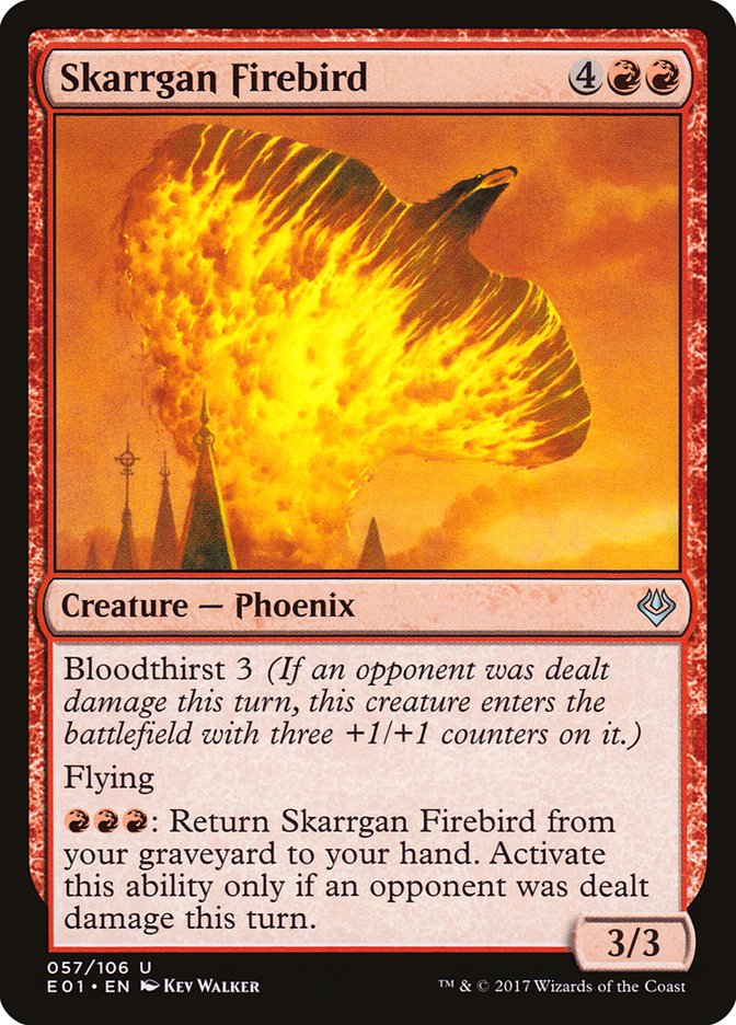Skarrgan Firebird [Archenemy: Nicol Bolas] 
