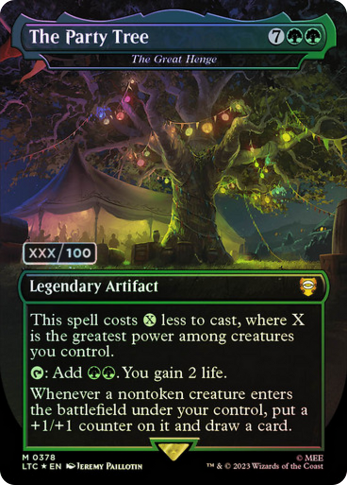 The Party Tree - The Great Henge (Serialized) [The Lord of the Rings: Tales of Middle-Earth Commander] 