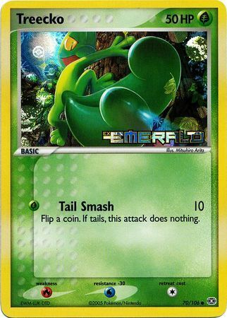 Treecko (70/106) (Stamped) [EX: Emerald] 