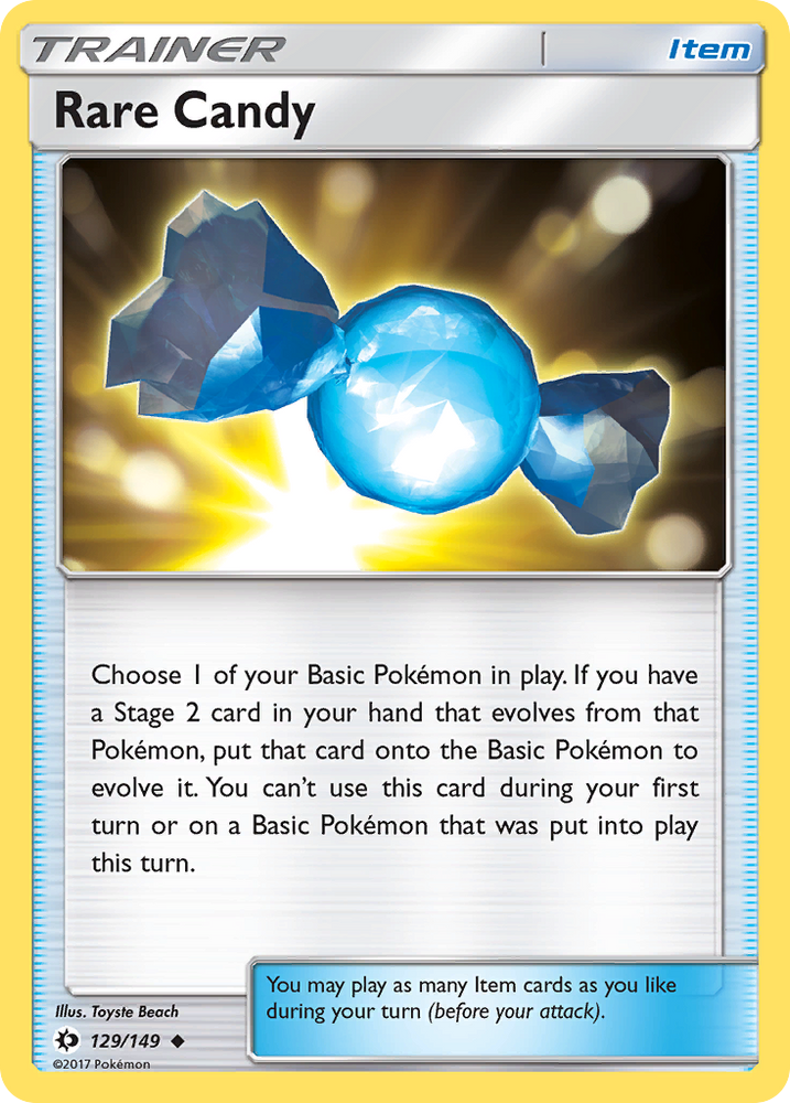 Rare Candy (129/149) [Sun &amp; Moon: Base Set] 