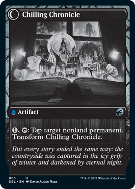 Mysterious Tome // Chilling Chronicle [Innistrad: Double Feature] 