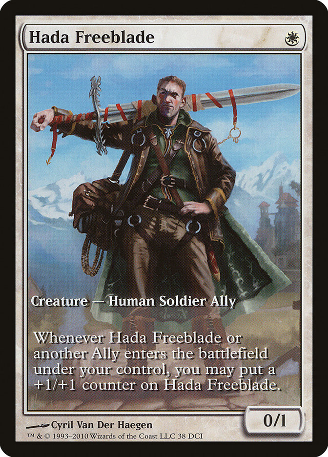 Hada Freeblade (Extended Art) [Worldwake Promos] 