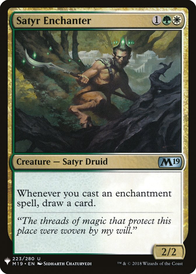 Satyr Enchant [Mystery Booster] 