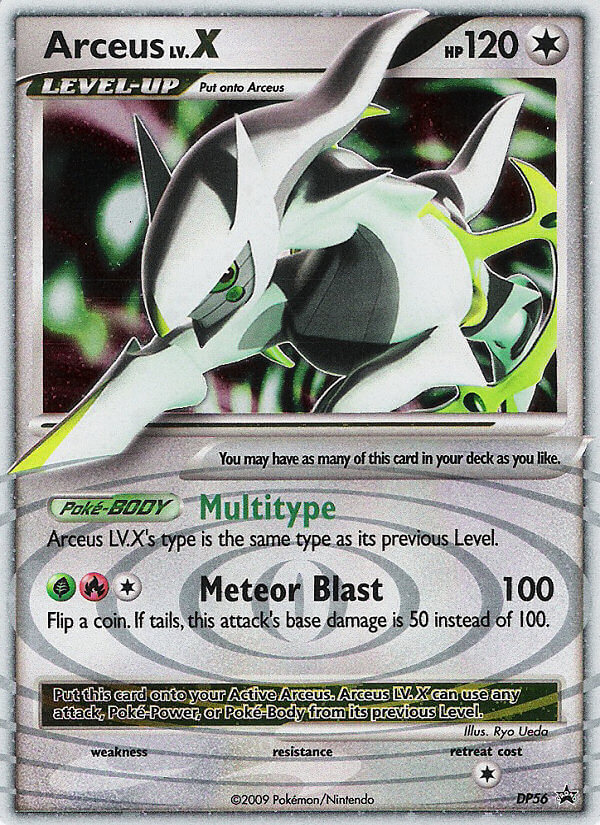 Arceus LV.X (DP56) [Diamond & Pearl: Black Star Promos]