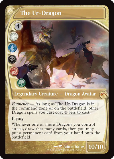 The Ur-Dragon (Retro Frame) [MagicFest 2025]