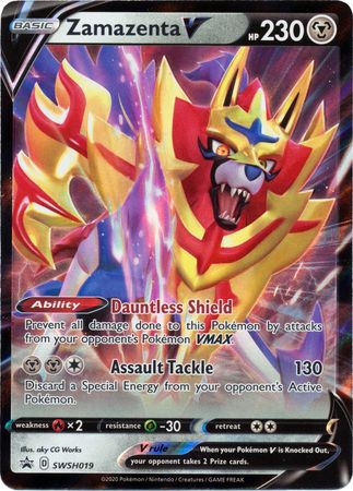 Zamazenta V (SWSH019) [Sword &amp; Shield: Black Star Promos] 