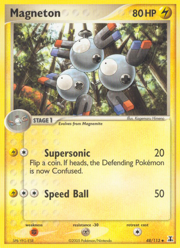 Magneton (48/113) [EX: Delta Species] 