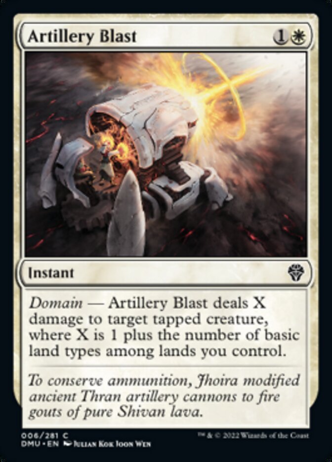 Artillery Blast [Dominaria United] 